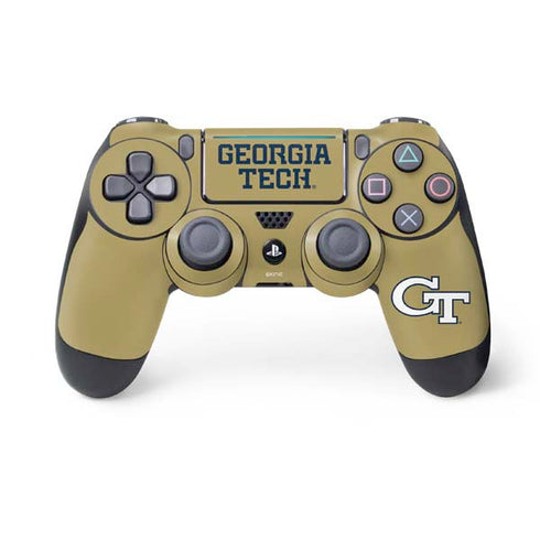 Georgia Institute of Technology LogoType Gold PlayStation PS4 Skins